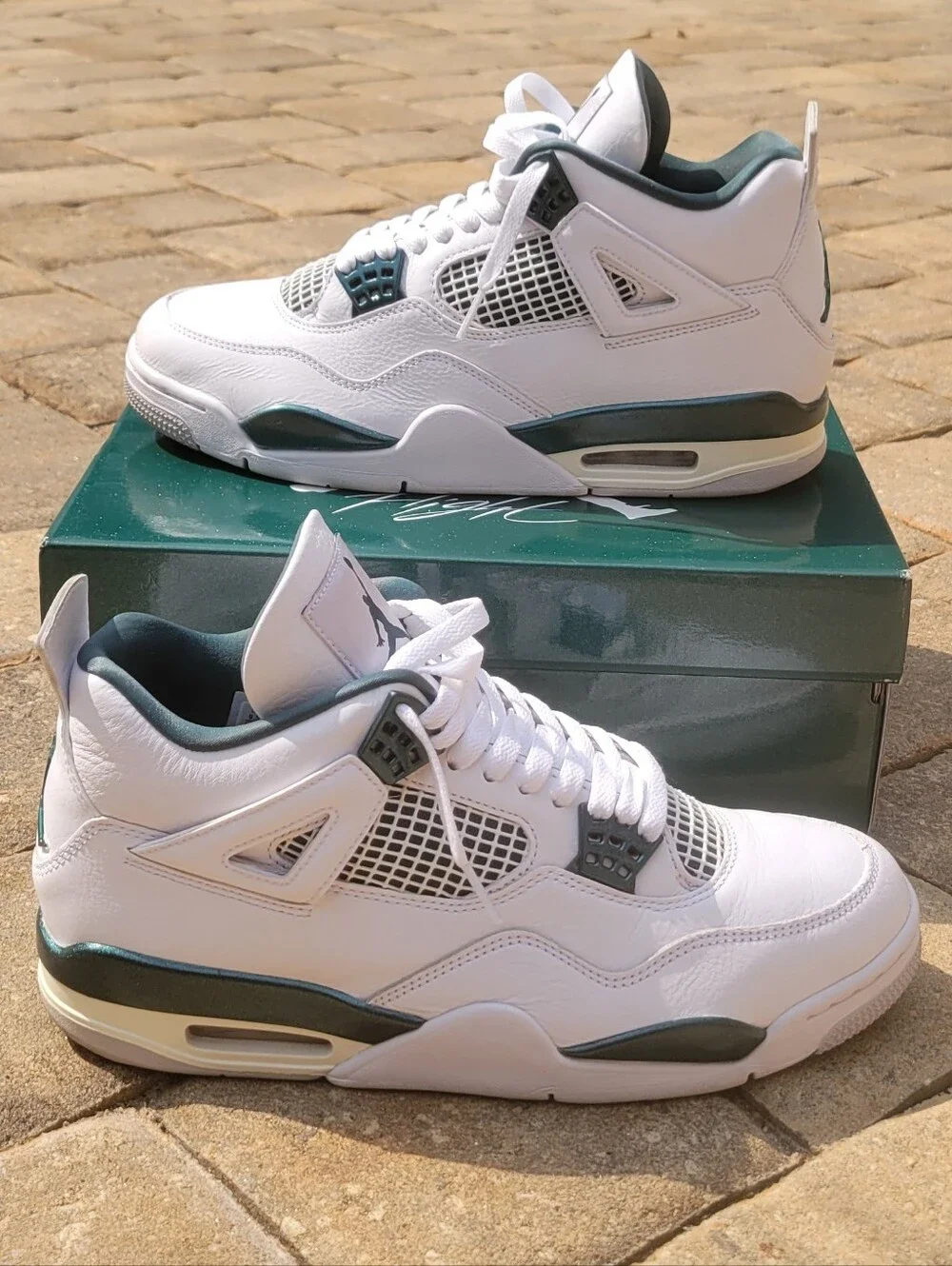 Jordan 4 Retro 'Oxidized Green